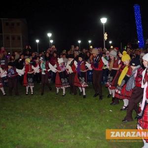 08.12.2015 - Запалване на коледната елха и откриване на ледената пързалка