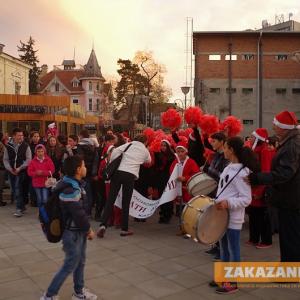 08.12.2015 - Запалване на коледната елха и откриване на ледената пързалка